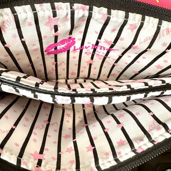 Betsey Johnson Sprinkle Candy Cupcake Teddy Bear Bag - Picture 3 of 9